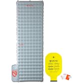NEMO Equipment Tensor All-Season Sleeping Pad - Blade-Spicy Orange - LW | Ultralight, Insulated, Inflatable, for Backpacking, Camping, Thru-Hiking