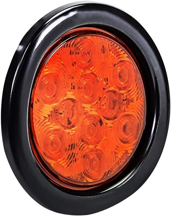 IP67 Waterproof With Colored Lens 10 Bright LEDs RV Jeep Semi Truck