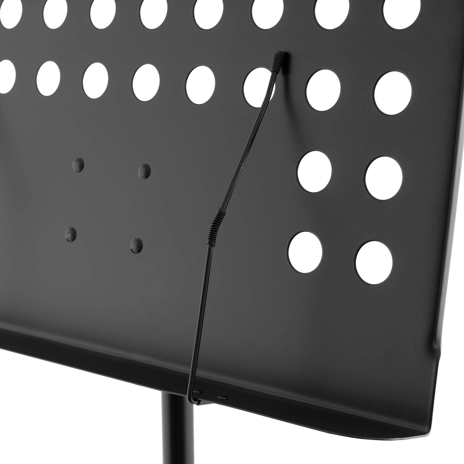 World Rhythm Orchestral Music Stand - Height Adjustable Sheet Music Holder with Page Retainers and Tripod Base - Image 3