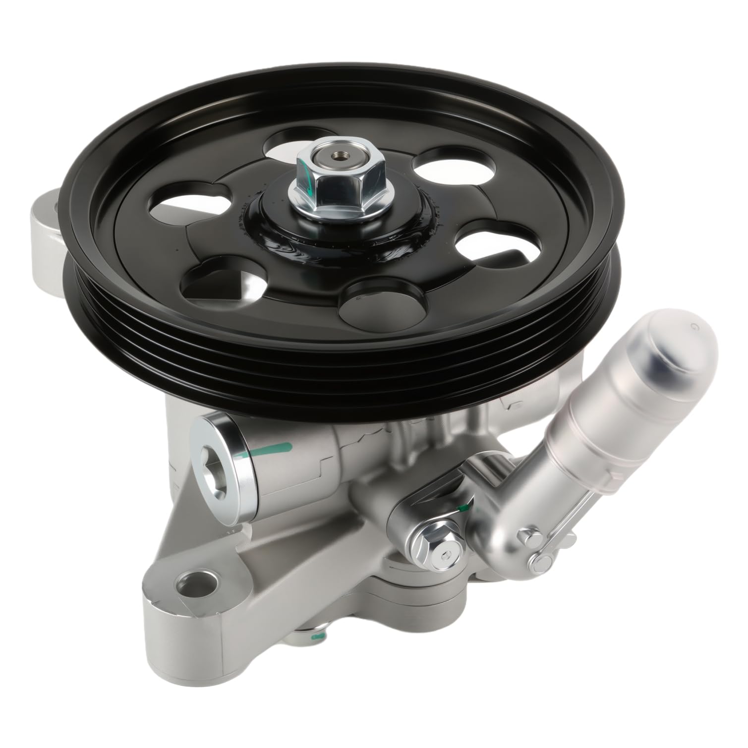 Photo 1 of ADIGARAUTO Power Steering Pump with Pulley Compatible with 1998-2002 Honda Accord (3.0L V6) & 1999-2004 Honda Odyssey (3.5L V6) | Replace# 21-5993, 56110-P8C-A01