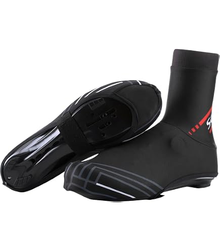 veloToze Manchette imperméable – pour une utilisation avec des couvre- chaussures en néoprène (jaune vif