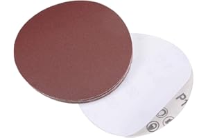 uxcell 5-Inch PSA Sanding Disc Aluminum Oxide Adhesive Back Sandpaper 150 Grit 10 Pcs