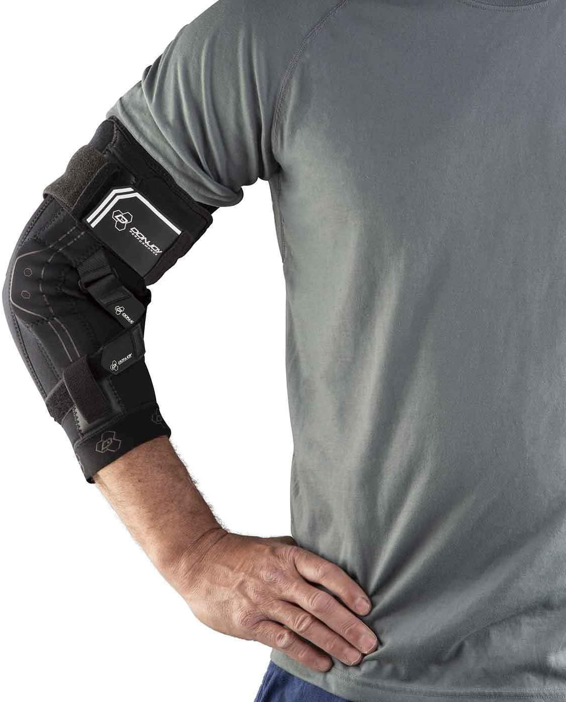 DonJoy Performance Bionic Elbow Brace II - Medium - Maximum Hinged Support for Elbow Hyperextension, UCL, Tommy John Ligament Injury, Dislocated Elbow for Football, Lacrosse, Rugby, Basketball : Beauty