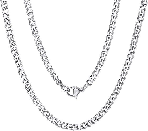 Amazon Chainspro 60cm 金属アレルギー 喜平 ネックレス チェーン メンズ ステンレス シルバー レディース ヒップホップ アクセサリー ネックレス 通販
