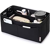 ZTUJO Felt Purse Organizer, Multi Pocket Bag in Bag Organizer For Tote & Handbag Shaper, Speedy 30, Speedy 35 and Speedy 40