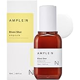 AMPLE:N Blemi Shot Serum – 7 Days Dark Spot Corrector Remover Serum for Face – F or a Brighter & Appearance – Diminishes Dark Spots & Visibly Firms – Niacinamide & Vitamin C, 1.69 fl.oz.