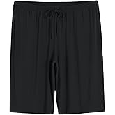Esenchel Women's Plus Size Pajama Shorts Rayon Sleep Shorts