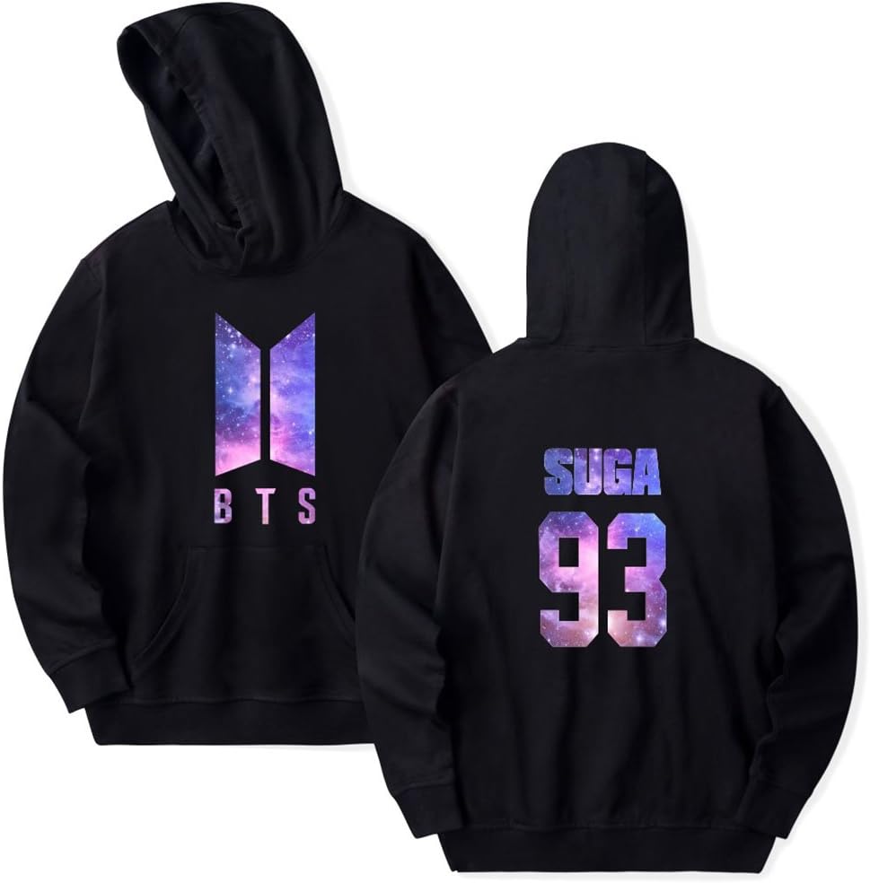 BTS Hoodie New BTS Logo Sweater V Rap-Monster Suga Jin Jimin J-Hope Jung Kook