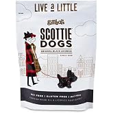 Gimbal's Scottie Dogs All Natural Black Licorice - Real Licorice Root and Pure Anise - 6 Ounce Resealable Bags (1)