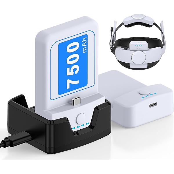 Amazon.com: 15000 mAh Rechargeable Battery Pack and Charging Dock