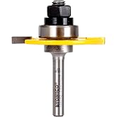 YONICO Slotting Cutter Router Bit 5/32-Inch 1/4-Inch Shank 12104q