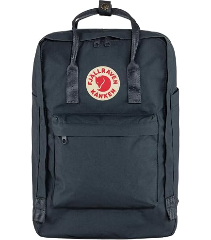 Fjällräven Kanken Backpack - Durable Vinylon Fabric, Water-Resistant, Classic Design - School, Travel, Graphite