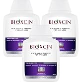 Bioxcin Black Garlic Hair Shampoo - Anti-Hair Loss &amp; Thinning, 300 ML (Set of 3)