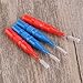 NUOLUX 2.5mm Interdental Brush Cleaners,Toothpick Between Teeth Brush Kit，50 Pack