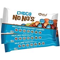 Vegan, Gluten Free, Nut Free | Choco NoNo's (3 Pack) | Dairy Free, Soy Free, Sesame Free | Allergy Friendly Snacks | No Whey 