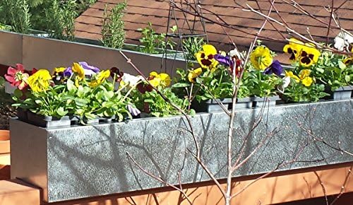 Kolorcans Deck Rail Planter - 4'