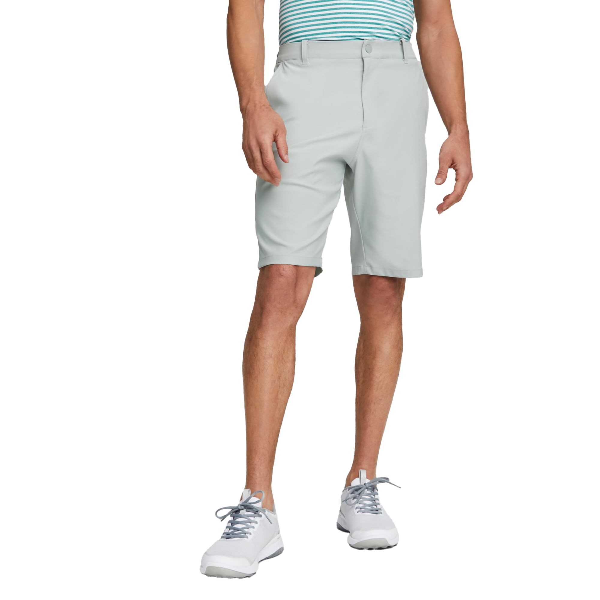 PUMA Men's Dealer Short 10, Ash Gray, 35 Image PUMA Men's Dealer Short 10, Ash Gray, 35 Image
