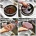 Heavy Duty Dish Scrubbers, Non-Scratch Scouring Pads - Odorless & Long Lasting Mesh Dish Cloth - Replace Sponges - Kitchen, Floor and Bathroom Usage - Made in Korea (2 Pcs)