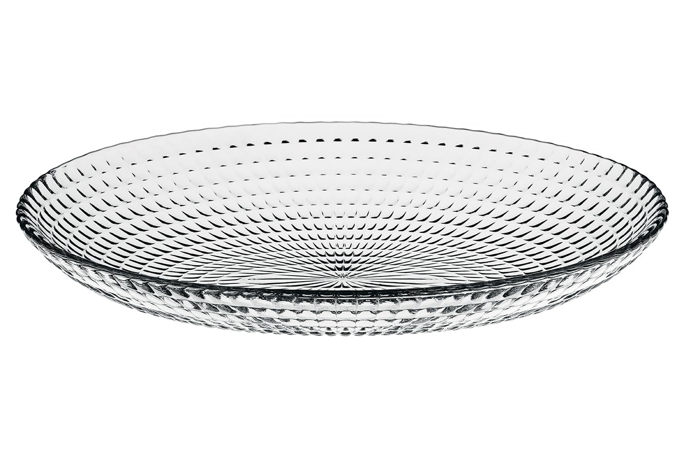 Pasabahce Glass Serving Plate - 33cm