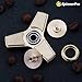 SpinnerPro Metal Fidget Spinner Made of Brass EDC Metal Hand Spinner