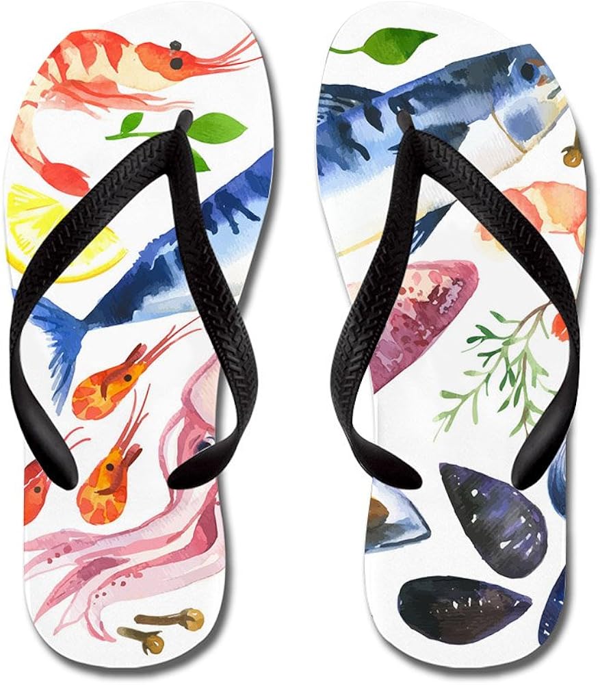 fish flip flops amazon