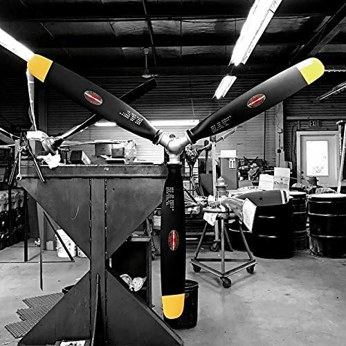 3-BLADED HAMILTON STANDARD F4U CORSAIR WWII WARBIRD MINI AVIATION ART AIRPLANE PROPELLER WALL BLADE DISPLAY