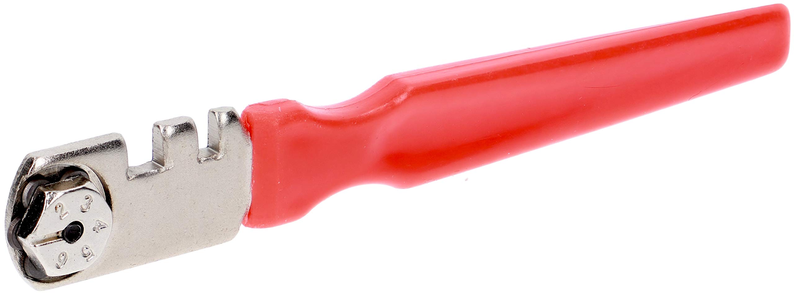 Intox Glass Cutter Carbide with 6 Tungsten Alloy Wheels for Glass Mirrors and Tiles