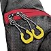 Sling Bag Shoulder Backpack Casual Cross Body Bag Outdoor Sling Backpack Chest Pack with Adjustable Shoulder Strap for Cycling Hiking Camping Travel and Men Women (T822/Black)