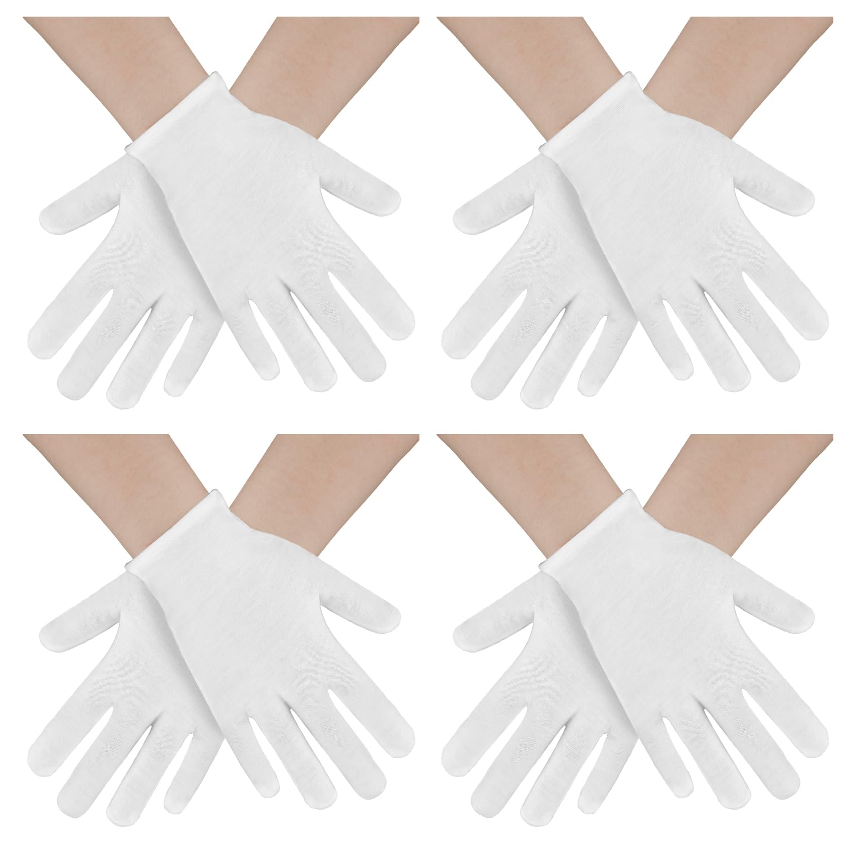 Photo 1 of ***SEE CLERK COMMENTS*** NZKNP Kids White Gloves for Kids Costume for Kid White Glove for Boys Girls Cotton Glove for Halloween Party Wedding Costume