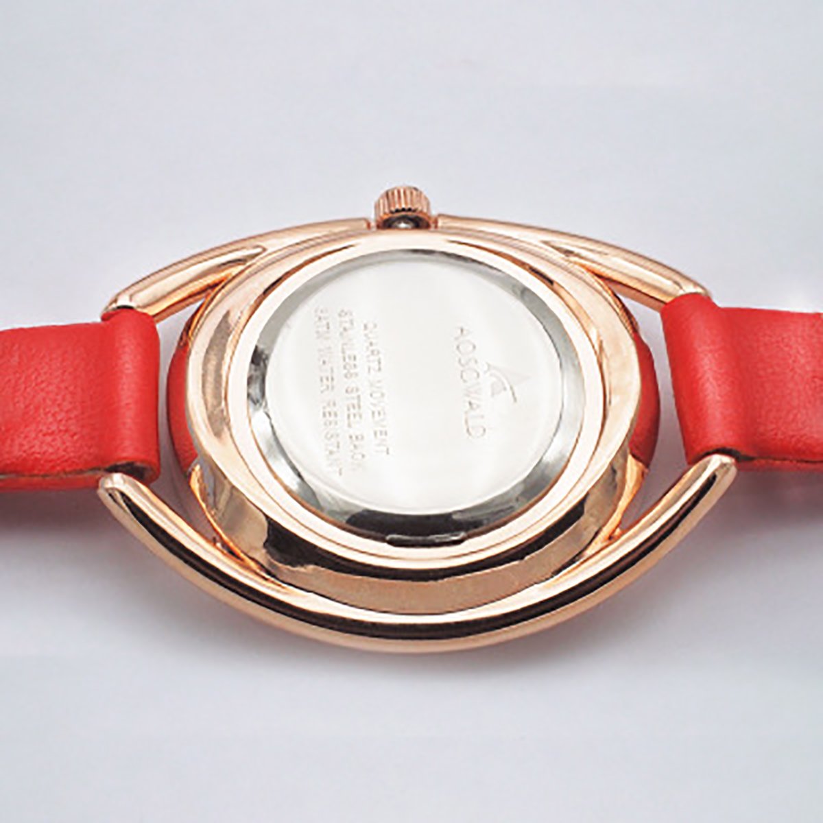 Longqi 30M Waterproof Women Quartz Watch with Leather Strap Swiss Wristwatches