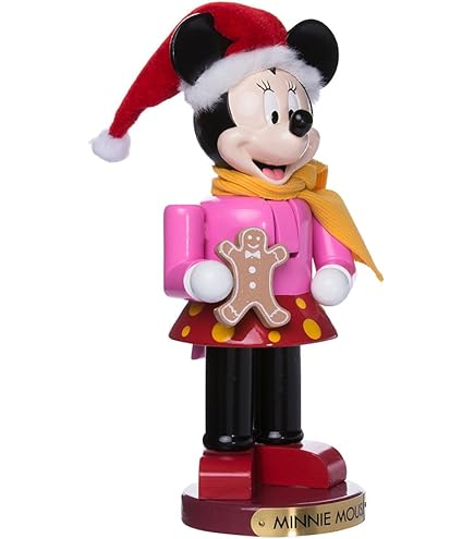 Kurt Adler 10-Inch Mickey Mouse Nutcracker - Disney Christmas Holiday Decor