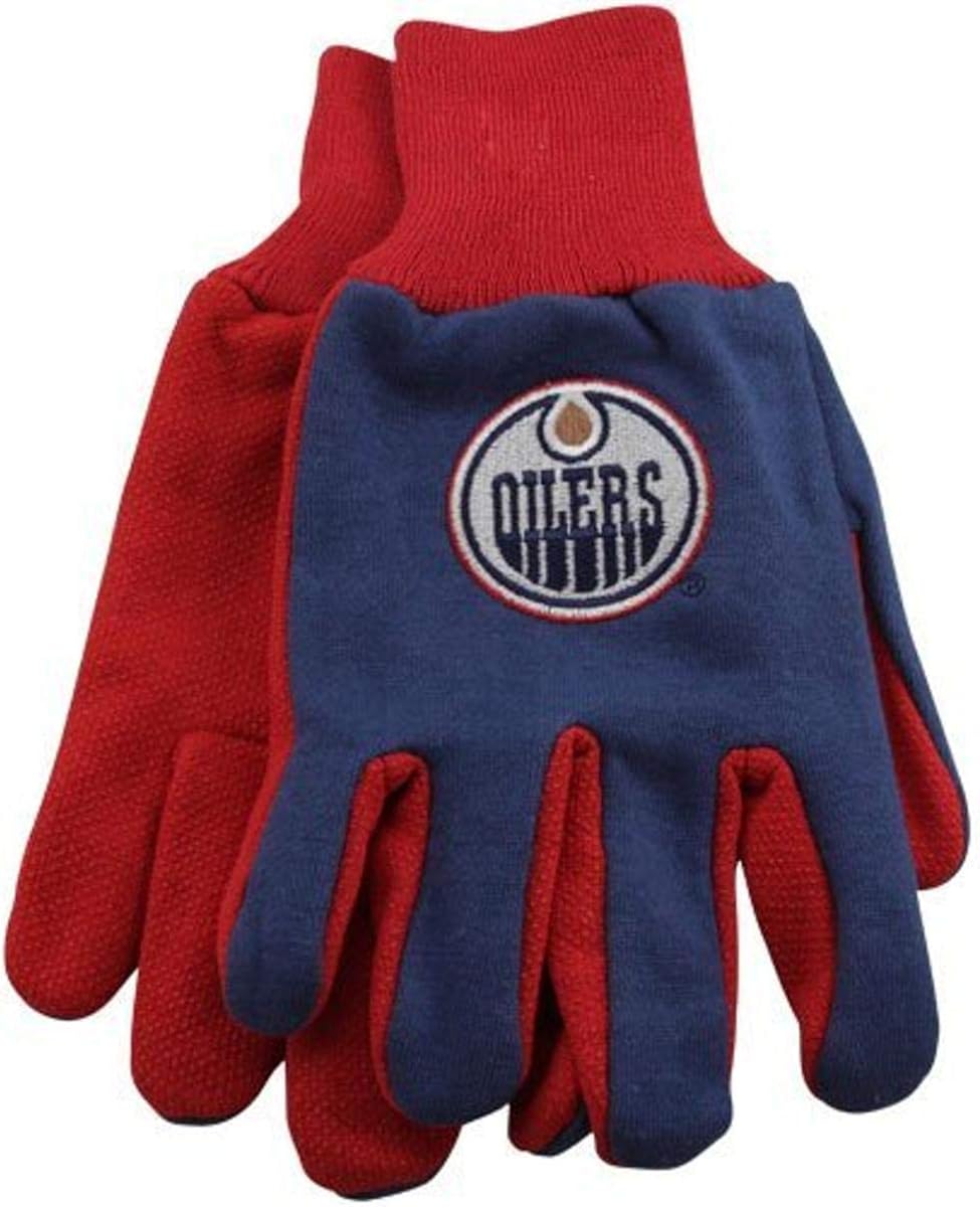 NHL Winnipeg Jets Two-Tone Gloves, 2-Pack, Blue/Gray : Clothing