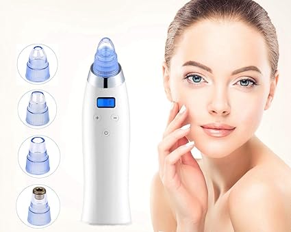 Powerlead Aspiratore Di Pori Elettrico Levacomedoni Dispositivo Per Rimuovere Punti Neri Dal Naso E Acne Peeling Facciale Ricaricabile