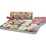 Melissa & Doug Slice and Bake Wooden Christmas Cookie Play Food Set
