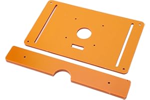 Woodworking Router Table Plate Wood Trimming Milling Tools with Accessories for Manual Wood Planers Trimming Machines