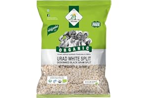 24 Mantara 24 Mantra Organic Urad White Split - 2 Lb,, ()
