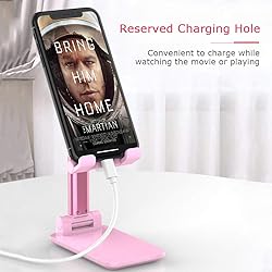 LOBKIN phone stand for desk, foldable portable
