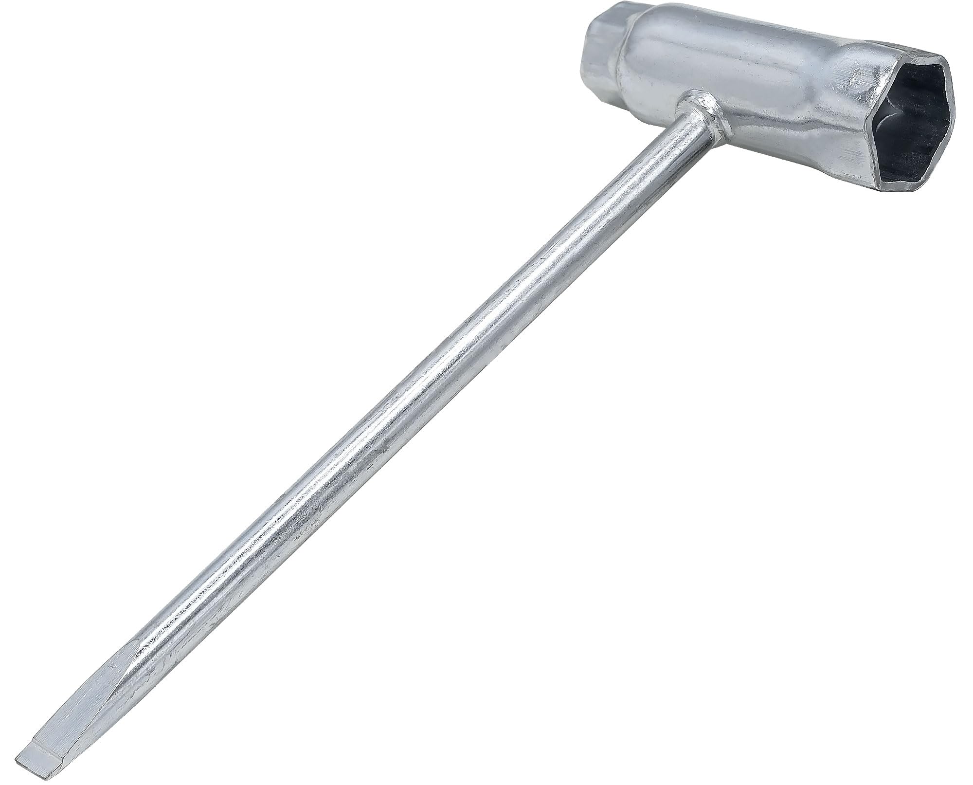 DAKCOS Combination Spanner, Spark Plug Spanner, T-Spanner, Chainsaw Spanner, 13 mm x 19 mm for Chainsaws