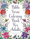 Bible Verse Coloring Book For Adults: Scripture Verses To Inspire As You Color by Hope Winters