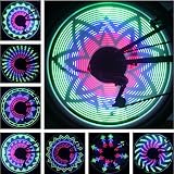 BicycleStore 36 LED Lights 32 Changes Mountain Cycling Bike Tire Wheel Light Double-sided Full Screen Display