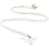 Whale Charm Necklace - Sterling Silver Jewelry