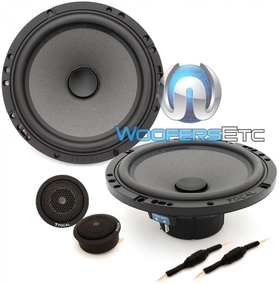 Amazon Co Jp Focal フォーカル Isn165 16 5cm2ウェイセパレートスピーカー 車 バイク