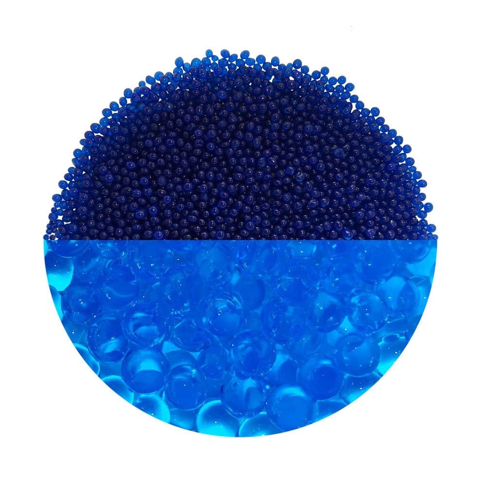 trendfinding 100 g water-retaining deco granules blue, grain size 3.5-4 mm, decoration for flowers and plants, 10 litres, very economical, versatile use