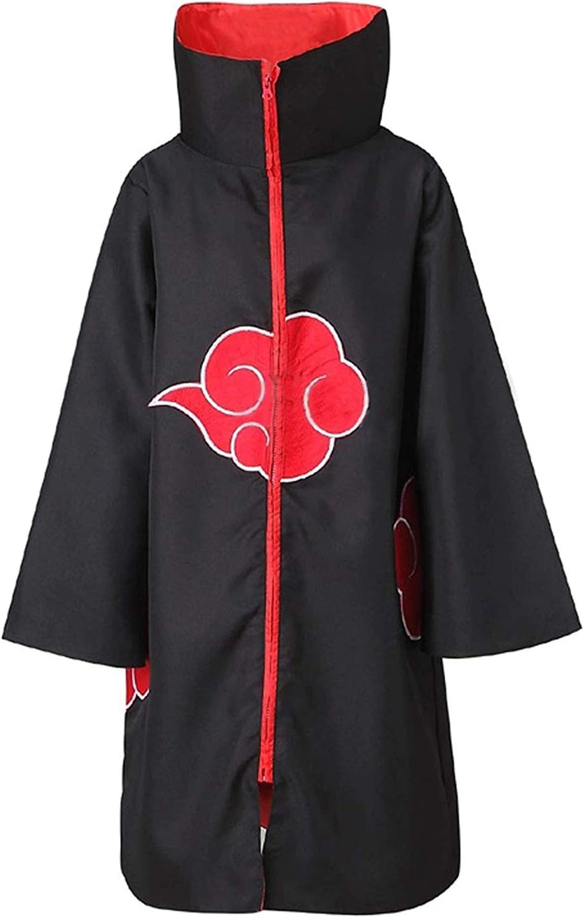 Aries Tuttle The Naruto Unisex Akatsuki Cloud Cosplay Costume Uniform Cloak Hoodie Robe Outerwear