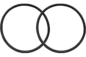 KomeStone Upgraded PU Belt 2-Pack – Durable Replacement Belt for K1, K1 Pro, K3 Rock Tumblers – Replacement Belt Kit Rock Tumblers (Not for K2 Elite)