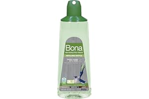 Bona Multi-Surface Hard Floor Cleaner Spray Mop Cartridge - 34 fl oz - Unscented - Refillable - Residue-Free Floor Cleaning Solution for Bona Spray Mops - Stone, Tile, Laminate, and Vinyl Floors