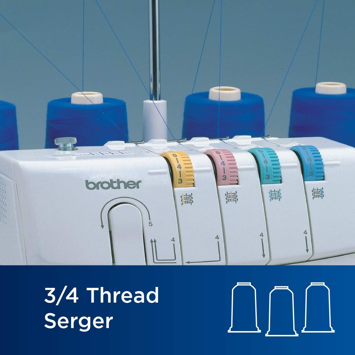 Brother 1034D Serger, HeavyDuty Metal Frame Overlock