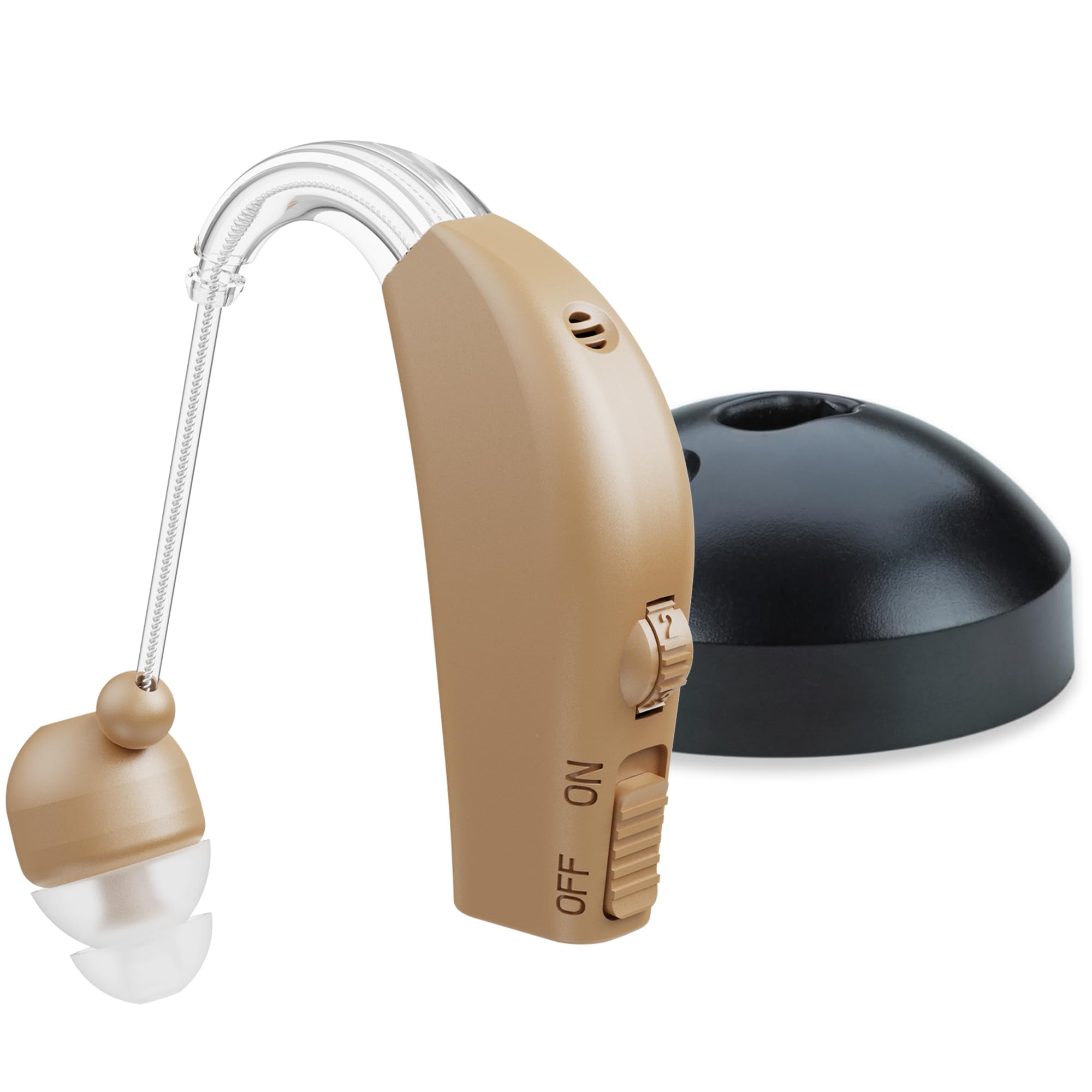 MEDca Rechargeable Ear Hearing Sound with Rapid Charger