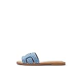ALDO Women's Elenaa Flat Sandal, Bright Blue, 9
