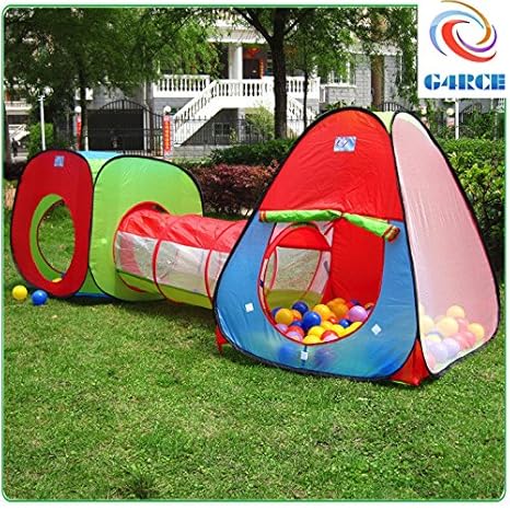 pop up tent and tunnel set